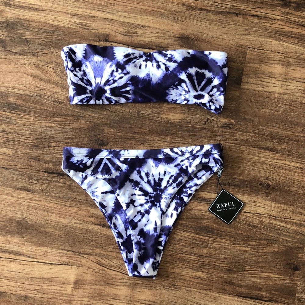 Zaful Bandeau Bikini